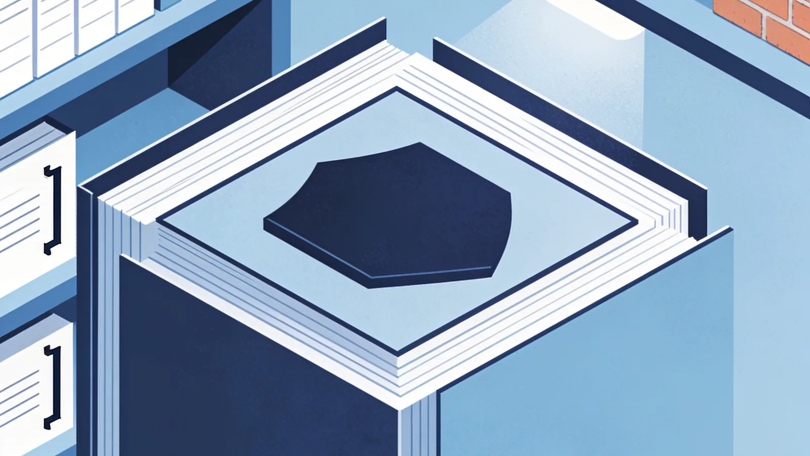 Abstract editorial illustration for “What to tell a client with an Irish entity about NIS2”