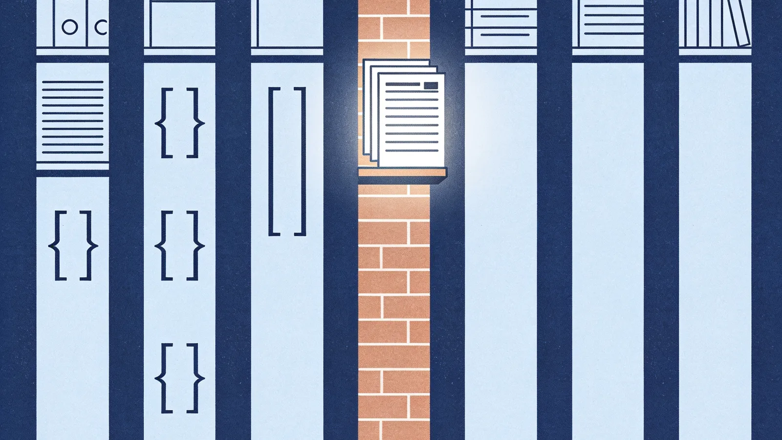 Abstract editorial illustration for “Article 25(1) and the moment your client becomes the provider”